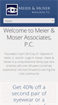 Mobile Screenshot of meierandmoser.com
